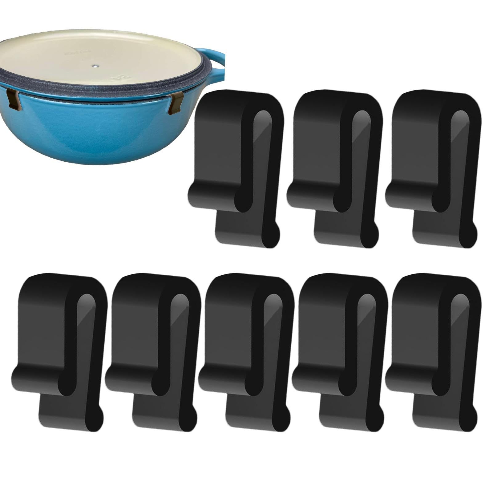 Dosa Pan Iron - Silikon Dutch Oven Koruyucu Klipler Gıda