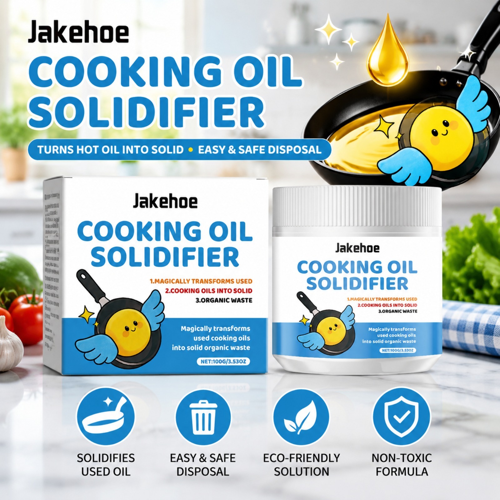 Yemeklik Yağ Katılaştırıcı Toz - Home Cooking Oil Disposal incelemesi ve fiyatı