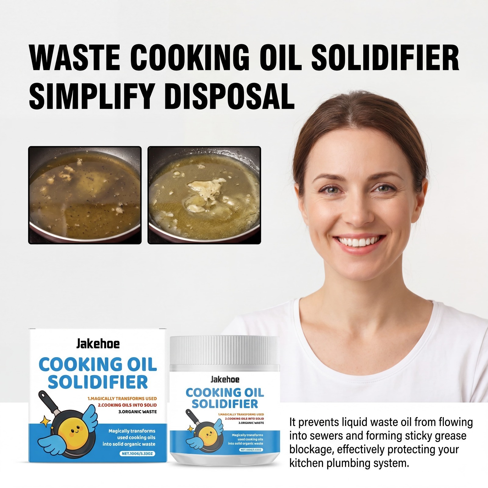 Yemeklik Yağ Katılaştırıcı Toz - Home Cooking Oil Disposal incelemesi ve fiyatı